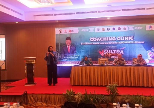 BSN Berikan Coaching Clinic Bagi Bumdes, Bumdesa dan UMKM Provinsi Sulawesi Tenggara