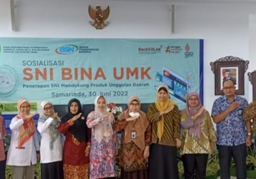 SNI Bina UMK Dukung Pelaku UMK Kalimantan Timur Naik Kelas