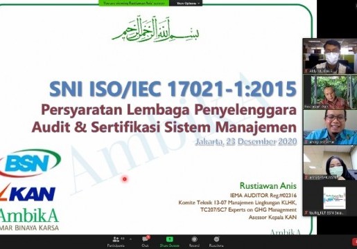 BSN Gelar Knowledge Sharing SNI ISO/IEC 17021-1:2015