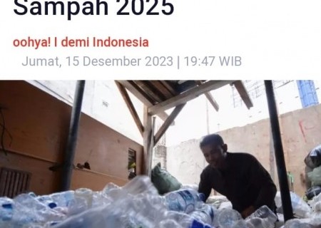 Kurangi Sampah Plastik, BSN Tetapkan SNI PET Daur Ulang Dukung Target Indonesia Bersih Sampah 2025