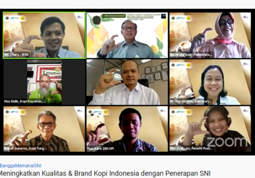 SNI Tingkatkan Kualitas dan Brand Kopi Indonesia