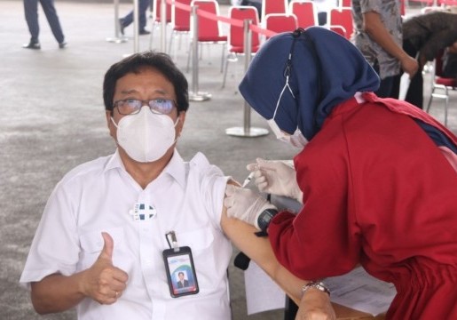 BSN Laksanakan Vaksinasi Booster Bagi Pegawai