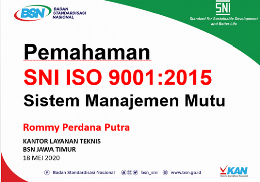 UBAYA dan BSN Selenggarakan Pemahaman SNI ISO 9001:2015