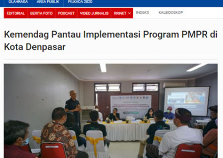 Kemendag Pantau Implementasi Program PMPR di Kota Denpasar
