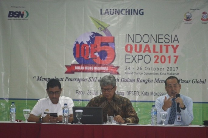 Grand Launching Indonesia Quality Expo (IQE) 2017