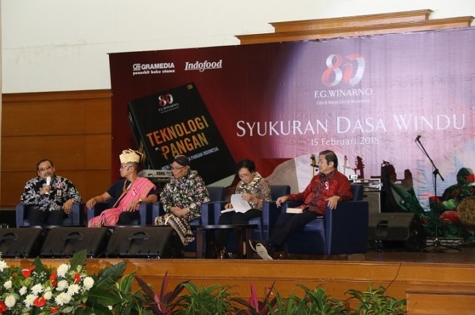 Peluncuran buku “Teknologi Pangan: mengangkat citra pangan Indonesia”