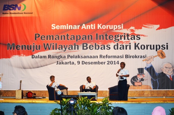 Seminar memperingati Hari Anti Korupsi