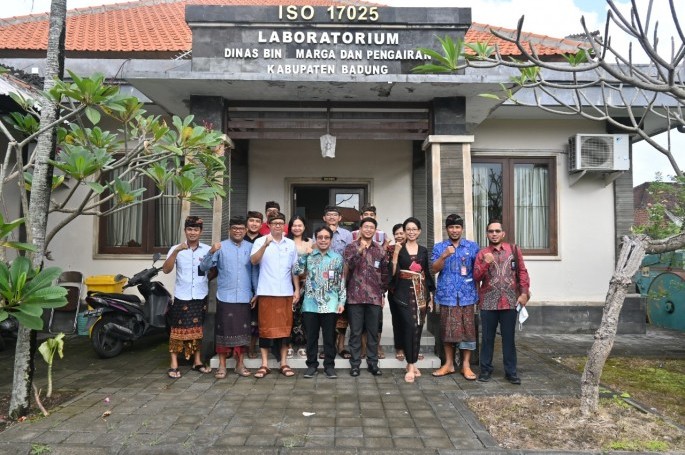 Ketua KAN Monitoring Laboratorium Pengujian Dinas PU Kabupaten Badung Bali